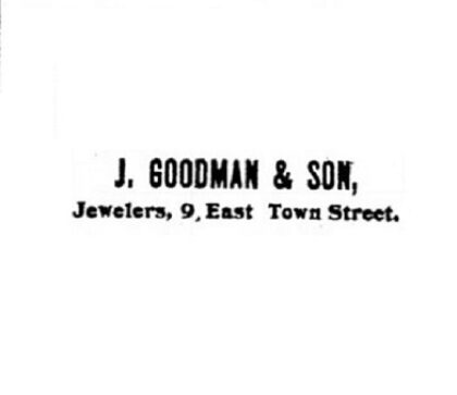 1902 Goodman Columbus Dispatch 1895